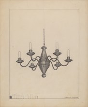 Candle Chandelier, c. 1936.