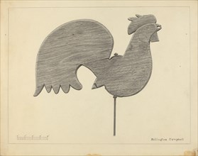 Cock Weather Vane, c. 1936.