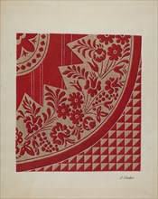 Homespun Coverlet, c. 1937.