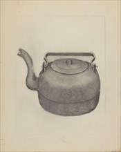 Iron Tea Kettle, 1935/1942.