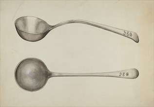 Silver Soup Ladle, c. 1936.