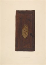 Tobacco Box Cover, c. 1937.