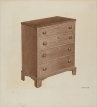Chest of Drawers, 1935/1943.