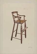 Child's High Chair, c. 1938.