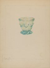 Glass Sugar Bowl, 1935/1942.