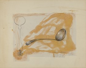 Silver Gravy Spoon, c. 1936.
