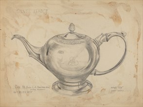 Silver Teapot, c. 1935/1942.