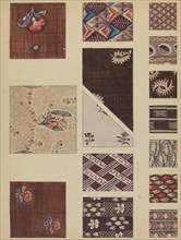 Textile from Quilt, c. 1937.