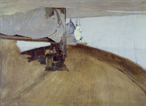 Foredeck of the Alda, c.1905.