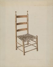 Ladder Back Chair, 1935/1942.