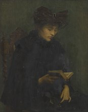 Liseuse, 1898. Woman reading.