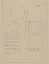 Pattern for Spats, 1935/1942.