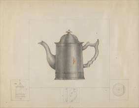 Pewter Coffee Pot, 1935/1942.
