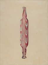 Rolling Pin (Glass), c. 1938.