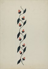 Silk Applique Quilt, c. 1936.