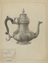 Silver Coffee Pot, 1935/1942.