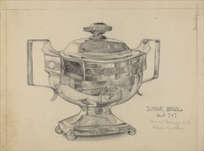 Silver Sugar Bowl, 1935/1942.