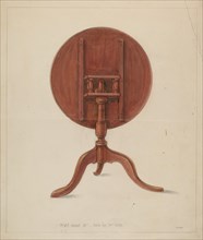 Table (Collapsible), c. 1936.