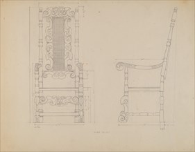 Drawing of a Chair, 1935/1942.