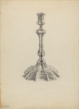 Silver Candlestick, 1935/1942.