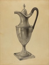 Silver Hot Water Pot, c. 1938.
