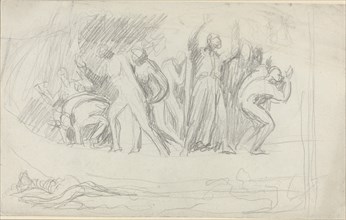 Study for "The Deluge", 1790s.