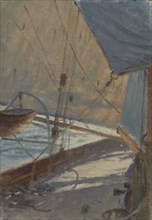 The Alda to starboard, c.1905.
