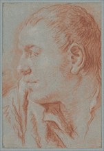 Head of a Young Man in Profile.
