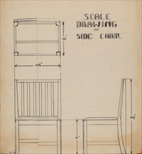 Side Chair (one of pair), 1937.