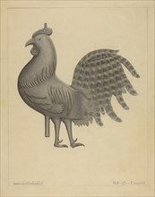 Weather Vane - Cock, 1935/1942.