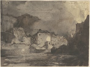 Buildings by Moonlight, c. 1875.