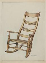 Colonial Rocking Chair, c. 1937.