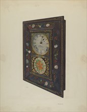 J.C. Brown Clock, probably 1940.