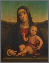 Virgin and Child, after Francia.