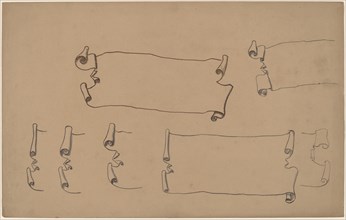 Sketches for a Scroll, 1890/1897.