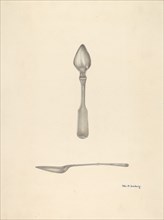 Bishop Hill: Small Spoon, c. 1936.