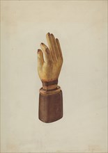 Hand Glove Advertisement, c. 1938.