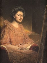 Portrait d'Angèle Delasalle, 1900.
