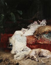 Portrait de Sarah Bernhardt, 1876.