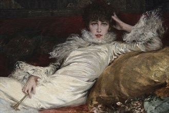 Portrait de Sarah Bernhardt, 1876.