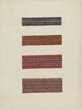 Shaker Rug Binding Tapes, c. 1937.