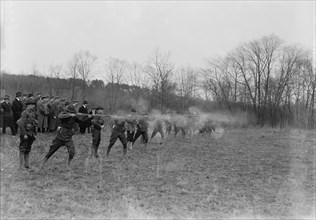 Army, U.S. Machine Gun Tests, 1918.