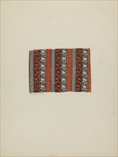 Historical Printed Cotton, c. 1940.