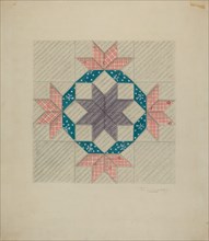 Patchwork Quilt Pattern, 1935/1942.