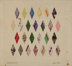 Details of Patchwork Quilt, c. 1937.