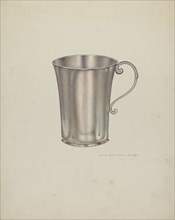Silver Beaker with Handles, c. 1939.