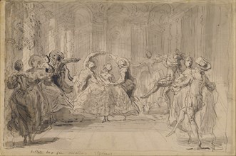 Ballet from "The Rival Fairies", 1748.