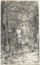Landscape with a Washerwoman, c. 1890.