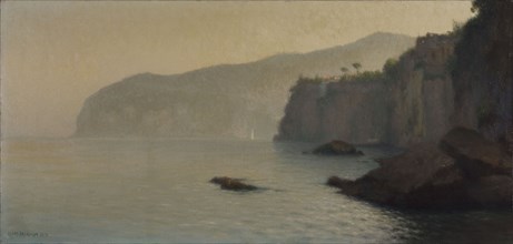 Little coast of Sorrento (grey), 1912.