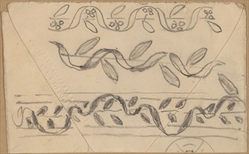 Studies for Border Designs, 1890/1897.
